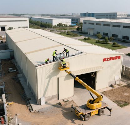 Custom Prefab Metal Warehouse Construction Modular Industrial