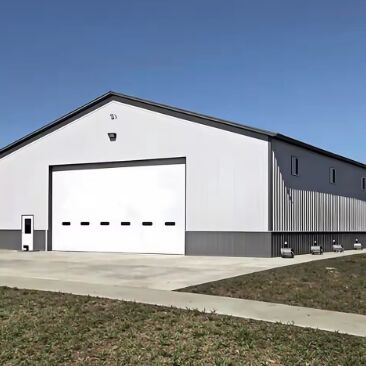 High-Strength Steel Frame Building Export Quality Prefabricated Industrial Workshop & Steel Warehouse Industrial Production Agricultural Storage and Commercial Use ISO/CE Approved Quick Installation