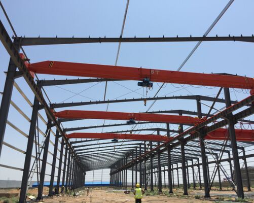 Custom Modern Design Industrial Low Cost High Quality Modern Customized Size Steel Structure Construction for Workshop Farmhouse Office Building